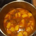 El cooksnap de Miguel cuando hizo Estofado de ternera en olla exprés.