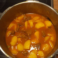 El cooksnap de Miguel cuando hizo Estofado de ternera en olla exprés.