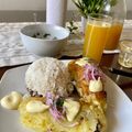 El cooksnap de Milagros Rivera cuando hizo Papa Rellena.