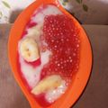 Cooksnap dari nofita | Fapita untuk resep Es Pallu Butung with Vla Mutiara Khas Kota Makassar