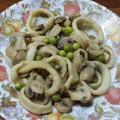 El cooksnap de Marina I. Blanck cuando hizo Calamares con boletus.