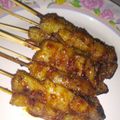 Cooksnap dari Ummu Umar&Khalid untuk resep Sate pati kanji (sate kenyil)
