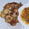 Cooksnap dari veronica ranio untuk resep Gong-gong Rebus sambal mentah segar