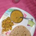 Kirti Sharma का कुकस्नैप जब उन्होंने दाल रोटी (dal roti recipe in Hindi) बनाया था।