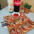 صورة من 👑 marya.sweet.home 👑، شاركها بعد تجربة وصفة ميني بيتزا