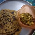Shriya shah's cooksnap of when they made Matar Paneer Masala.