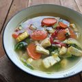 Cooksnap dari SiRa_UmmuTsa untuk resep Kuah sawi putih wortel + tahu