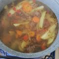 El cooksnap de Priscilla Sandoval cuando hizo Ajiaco.