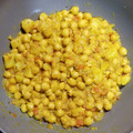 El cooksnap de Alex JC cuando hizo Chana Masala —Garbanzos al curry—.