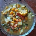 El cooksnap de Yanina Guarasci cuando hizo Sopa de verduras.
