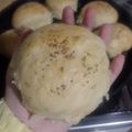 El cooksnap de Marianela cuando hizo Pan casero ideal para hacer hamburguesas 🙂.