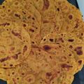 Amee Shaherawala's cooksnap of when they made મસાલા વાળી ભાખરી.