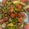 El cooksnap de Sara Calvo cuando hizo Guisantes con jamón (Mambo).