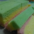 Cooksnap dari Dewi Amalia untuk resep Bolu kukus pelangi
