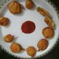 Parul Bhimani's cooksnap of when they made Tomato pakori.