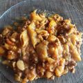El cooksnap de Liber Badani cuando hizo Guiso de lentejas con carne picada.