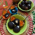 Priyanka Chirayu Oza's cooksnap of when they made સ્ટફ્ડ કાલા જામુન  (Stuffed Kala jamun recipe in gujarati).