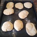 El cooksnap de Mairi 🌻 cuando hizo Pan árabe integral.