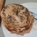 El cooksnap de Lortad cuando hizo Bagels (pan típico norteamericano).