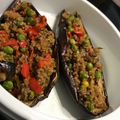 El cooksnap de Anna cuando hizo Berenjenas rellenas con quinoa.