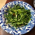 Lin Shu Jhen 的 蒜炒A菜 cooksnap