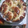 El cooksnap de Lorena Lovera cuando hizo Medialunas de Manteca.