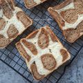 Cooksnap dari Inggried Wedhaswary untuk resep Roti tawar leopard