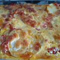 El cooksnap de Marlen cuando hizo Lasaña de papas napolitana.