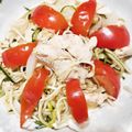 小慧 的 低醣雞絲櫛瓜涼麵 cooksnap