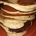 El cooksnap de Meel Araya cuando hizo Pancakes (hot cakes americanos).