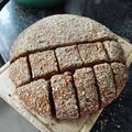 El cooksnap de Alejandra Pintos cuando hizo Pan integral de manzanas y avena.