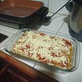 El cooksnap de Karla Monge cuando hizo Lasaña de carne molida.