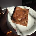 El cooksnap de Abril Bargas cuando hizo Brownie con nueces.