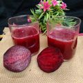Amita Soni's cooksnap of when they made બીટ ગાજર અને ટામેટાં નો જયૂસ (Beetroot Gajar Tomato Juice Recipe In Gujarati).