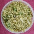 Bina Talati's cooksnap of when they made હરિયાળી પુલાવ.