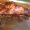 El cooksnap de Samantada cuando hizo PECHITO DE CERDO TIERNIZADO AL VINO BLANCO CON DISCOS DE BATATA.