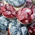jannapaige's cooksnap of when they made Red Velvet Crinkles with Cream Cheese Filling.