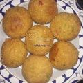 Safmar kitchen's cooksnap of when they made Potato cheese balls.