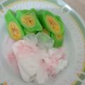 Cooksnap dari Yeny Mengku untuk resep Es Pisang Ijo Keju Bungkus