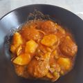 El cooksnap de Manolo Guerrero cuando hizo Albóndigas con sepia.