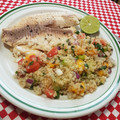 El cooksnap de LuzMa SG cuando hizo Ensalada de Quinoa, Mango y Menta.