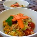 El cooksnap de Irene-Guirao cuando hizo Ensalada de bulgur con aguacate.