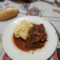El cooksnap de Jorge Andres Mian cuando hizo ALMUERZO-CENA: Bondiola braseada agridulce.