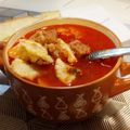 Ferencné Becsei Irénke Cooksnap-ja, amikor elkészítette a(z) Babgulyás csipetkével gyors főző edényben gluténmentesen receptet.