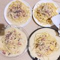Cooksnap dari - untuk resep Fettucini smoked beef carbonara