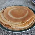 El cooksnap de Marisol Melgarejo cuando hizo Panqueques con manjar.