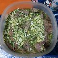 El cooksnap de Gerardina Alarcon cuando hizo Lengua a la vinagreta.