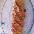 El cooksnap de aiguadelta cuando hizo Trenza hojaldre rellena manzana confitada.