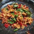 Cooksnap dari Rabiatul Adawiyah Hasbullah untuk resep SAMBEL TEMPE Kemangi maknyos