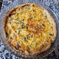 El cooksnap de Selena Grimes Rodriguez cuando hizo Tarta salada de setas variadas con Cheddar.